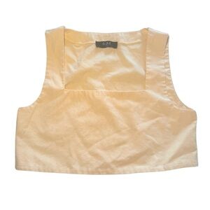 O.P.T Cropped Light Yellow Tank